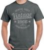 60th Birthday T-Shirt 1966 Mens Funny Distressed 59 Vintage Year Premium Quality