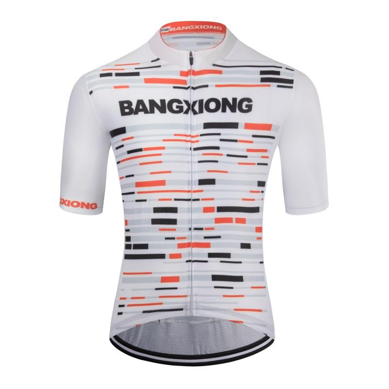 2023 New Short Sleeve Cycling Suit High Elasticity Quick Drying Road Bike Men's Summer Breathable Top