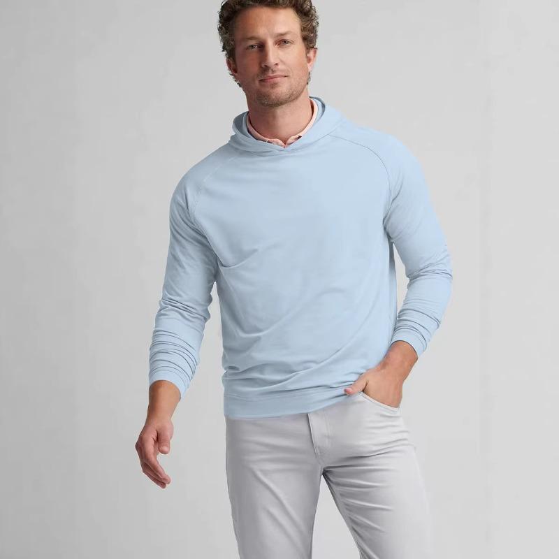 

Men s Solid Color Casual Long Sleeve Hoodie S