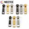 Meetee 5-20Pcs 5# Zipper Sliders for Metal/Nylon/Resin Zippers Tape Clothes Bags Zips Pull Head Repair DIY Sewing Accessories