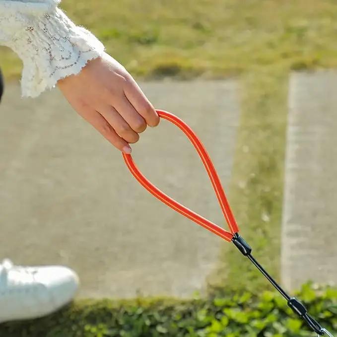 Waterproof Dog Leash for Training, Long PVC Pet Leashes, Chew Proof Lead for Training Beach Yard, Camping and Outdoors