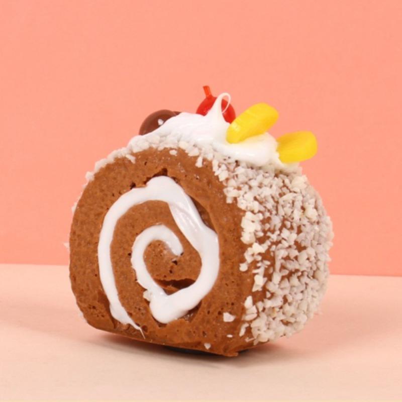 Simulated Egg Tart Fridge Stickers Home Decoration Artificial Dessert Fridge Magnets Children Gifts