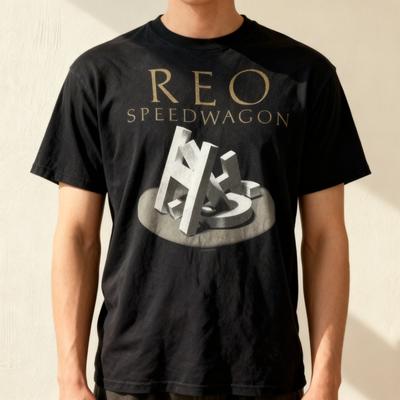 SALE Vintage Reo Speedwagon T-Shirt Für Unisex Vintage T-Shirts 100% Baumwolle