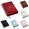 Faux Leather Cover Notebook Smooth Writing Office Notebook Waterproof Writing Diary Personal Use Notepad