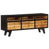 VidaXL Meuble TV Bois de manguier massif 120 x 30 x 50 cm