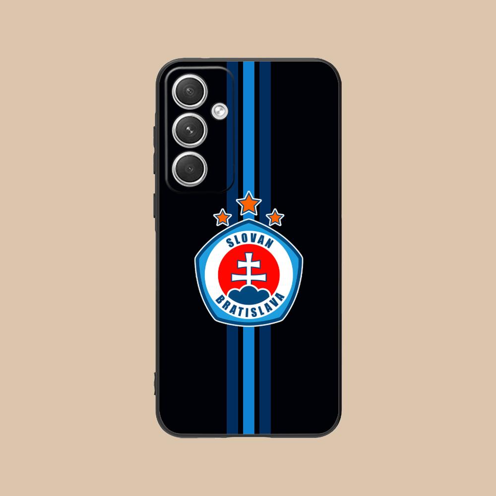 

FC Slovan Bratislava Mobile Phone Case for Samsung Galaxy S25 S24 S23 S22 S21 S20 Note20 Plus FE Ultra Colorful Cover Luxury Galaxy Note20