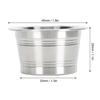 With Spoon Brush Stainless Steel Coffee Capsules Reusable Coffee Capsules  Office Use