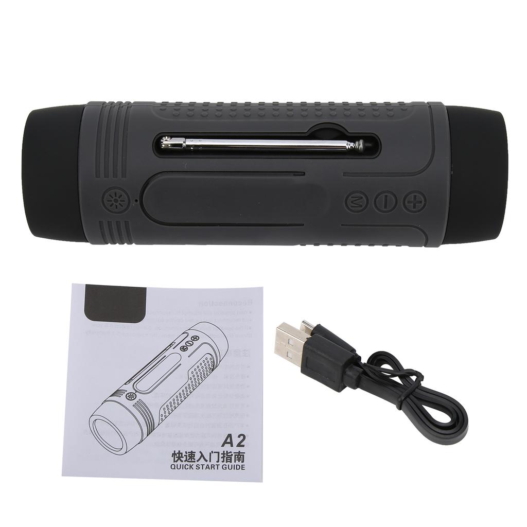 Bluetooth-Lautsprecher Tragbarer Kabelloser Subwoofer Lautsprecher mit LED Outdoor Multimedia-Gerät