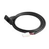 Silný napájecí kabel Silný ABS napájecí kabel Náhradní nabíjecí kabel pro elektrické skútry Snadno přenosný kabel pro ZT3