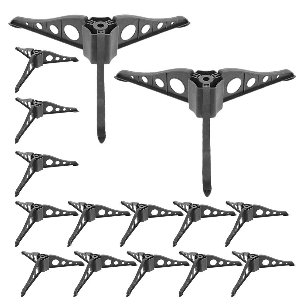 15Pcs Christmas Tree Base Stand Stable Support ABS Material Easy Install Xmas Bracket Home Party Decor Christmas Tree Stand