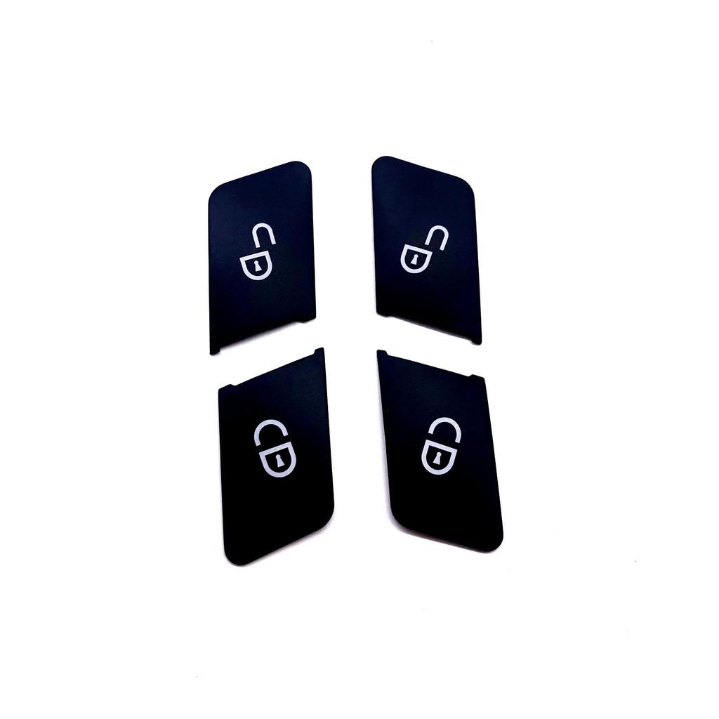 Car Window Glass Lift Button Sticker Door Lock Unlock Button Cover Sticker For Mercedes Benz A B C E GLA CLA GLK GL ML GLE Class