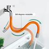 20/30/50cm Silicone Faucet Extender Bendable Kitch Bathroom Balcony Faucet Extension Tube Universal Anti-splash Home Accessories