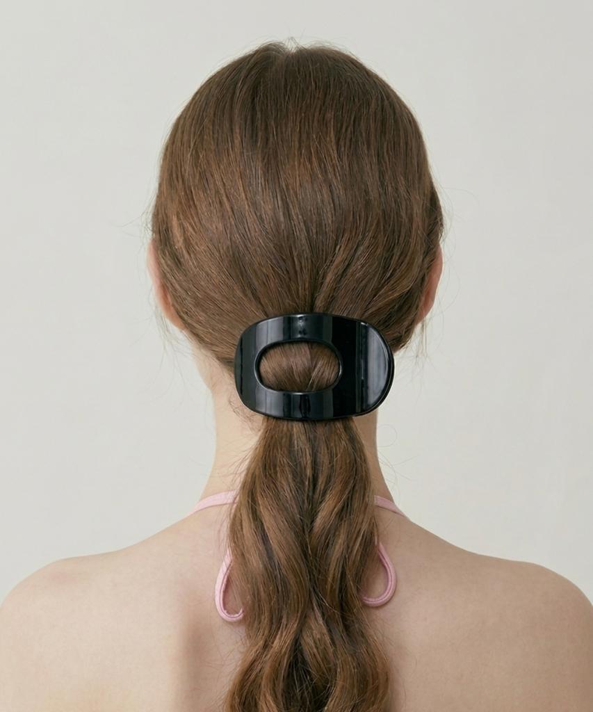 Lilykori Moderne ovale Haarspange