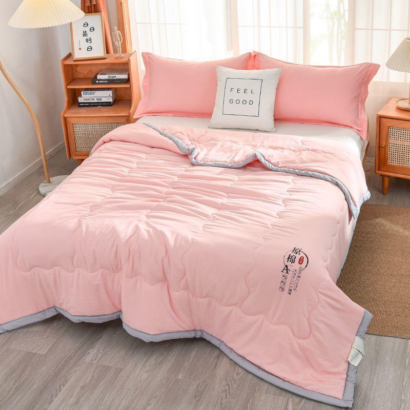 Spring - Summer Lightweight Cooling Quilt: Single - Size Air - Conditioned Comforter Core,Great for Summer Overnights
