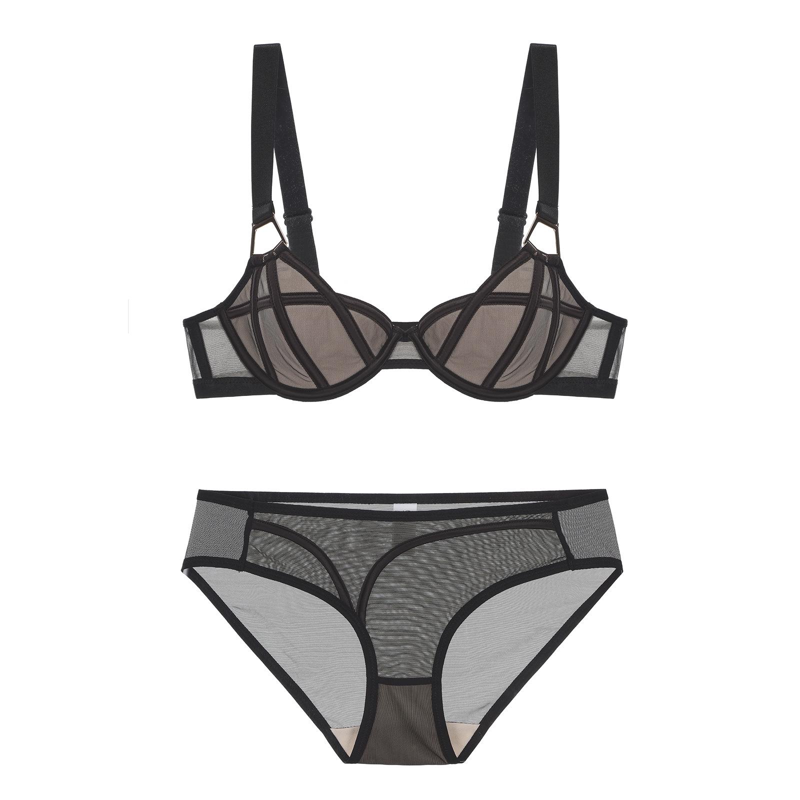 

Европейское и американское французское нижнее белье: Сексуальный, удобный бюстгальтер пуш-ап с мягкой косточкой и дышащим дизайном против провисания Bra-75C чёрный