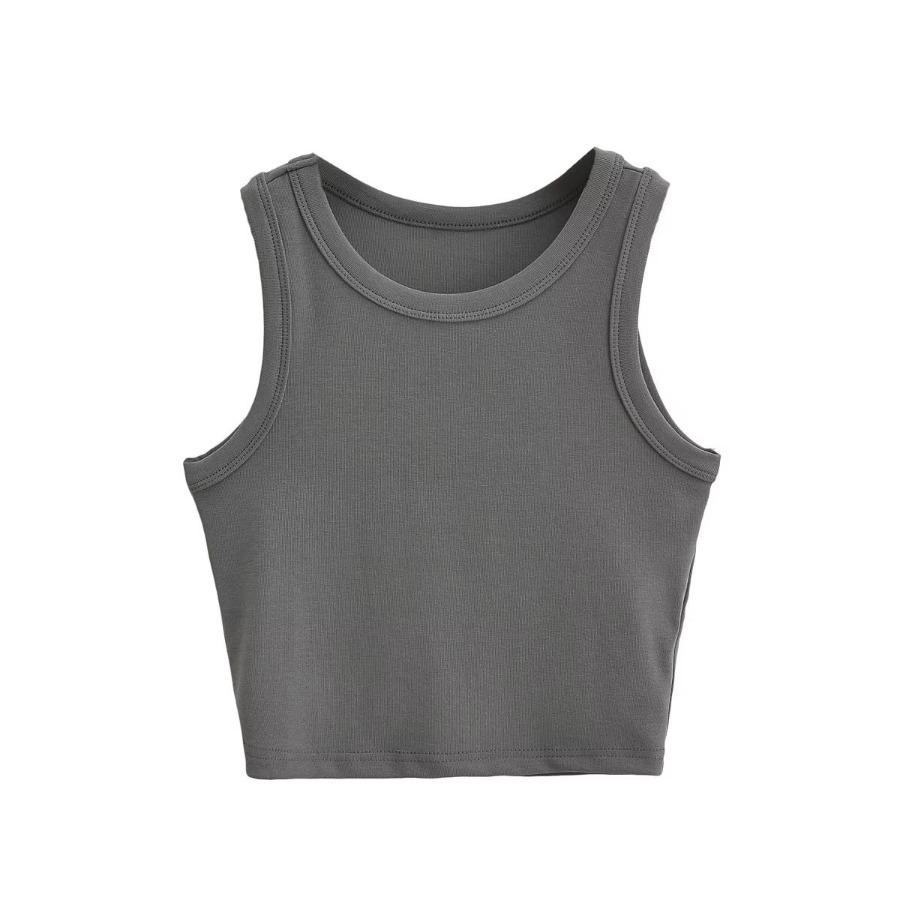 Summer Women Tank Tops Sleeveless Short Style Tee Sexy Slim O Neck Female Clothes