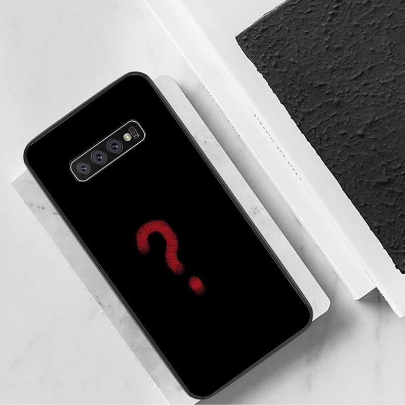 

Ужасный красный чехол для телефона Samsung Galaxy S7 Edge Plus S9 S20Plus S20ULTRA S10lite S225G S10 чехол GalaxyS21S30