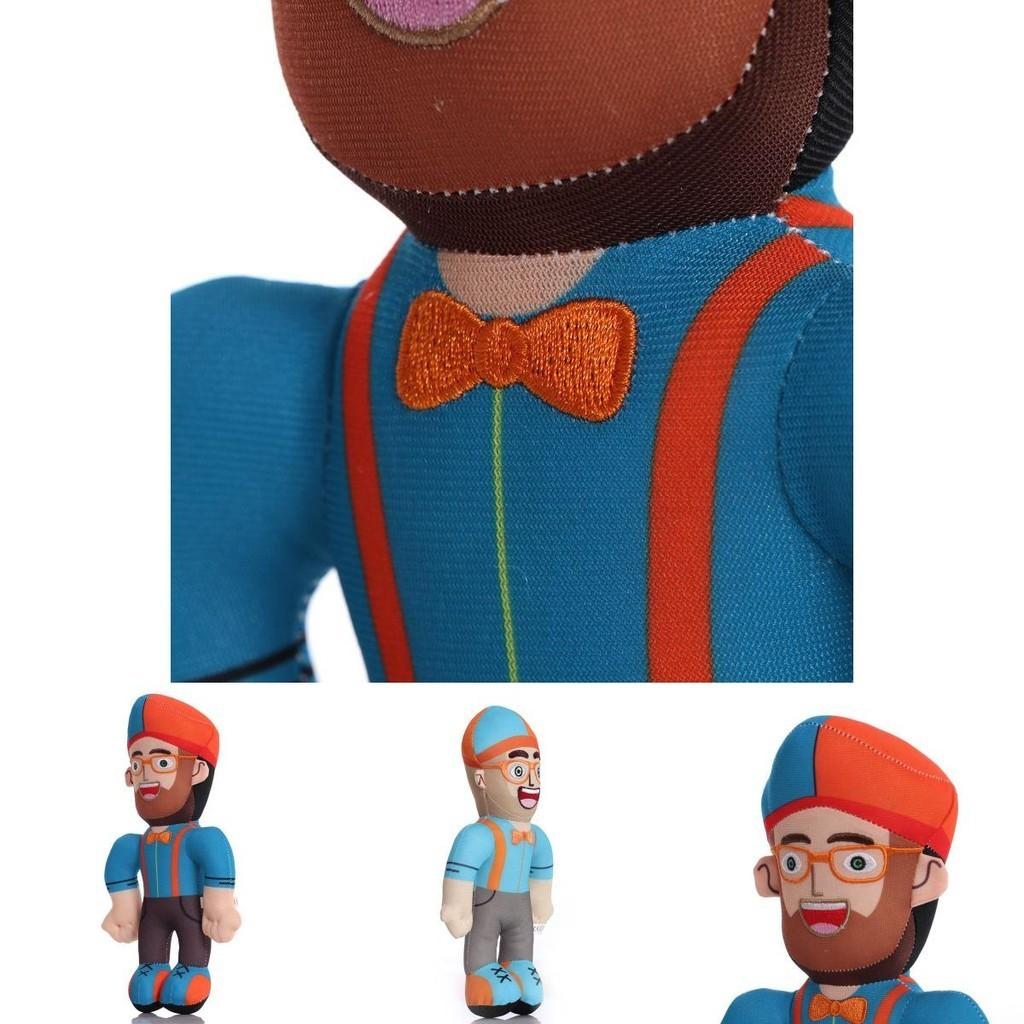 Entzückendes 11-Zoll-Blippi-Stofftier Weicher Cartoon-Charakter Perfekt für Kindergeschenke