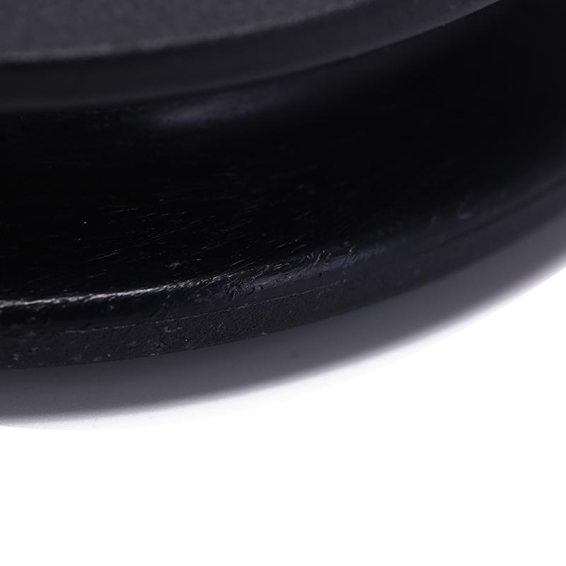 1Pc 90Mm Black Iron Core Bearing Pulley Wheel Cable Gym Equipment Part Wearproof