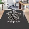 1pc Sons of Anarchy Themed Office Carpet Chair Mats - Durable Polyester Rug for Home Theater, Office, Dorm Room Decor - tA35