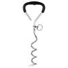 Heavy Duty Dog Tie Out Stake with Soft Grip Handle Metal Spiral Dog Yard Ground Stake Dogs Anchors Leash Fixed Stake for Pet Dog