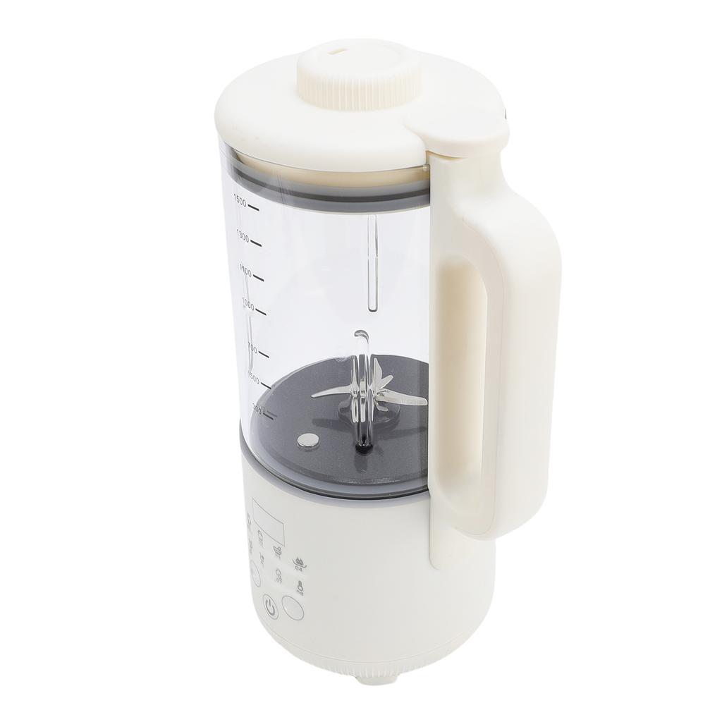 120W 1500ml Soy Milk Maker Multifunctional Small Miniature Automatic Nut Milk Maker Blender for Home EU Plug 220V