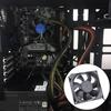 USB 5V Dual Cooling Fan 8x8cm Quiet Ball Bearing 2300RPM 32CFM for Computer Case and Electronics