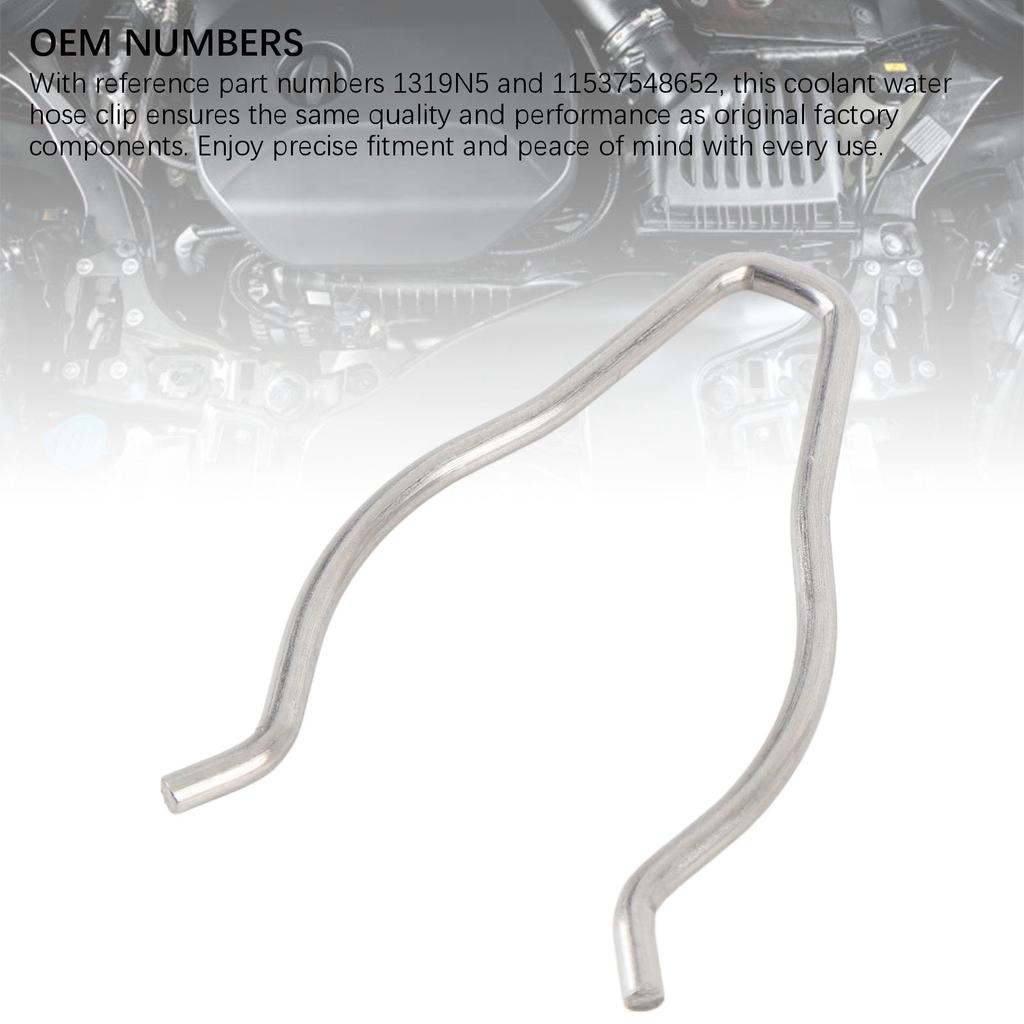 2 Stück Kühlwasserschlauchklemme Metall Verhindert Leckage 1319N5 11537548652 Ersatz für C3 II C4 C5 III BERLINGO