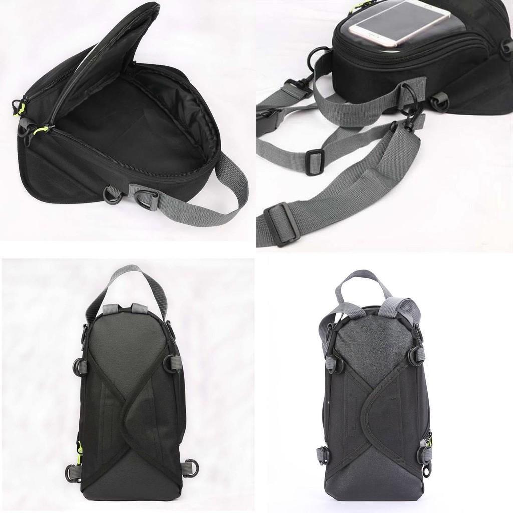 Stylish Waterproof Black Motor Tank Bag Magnetic Motorcycle Bag For Oil Fuel Tank