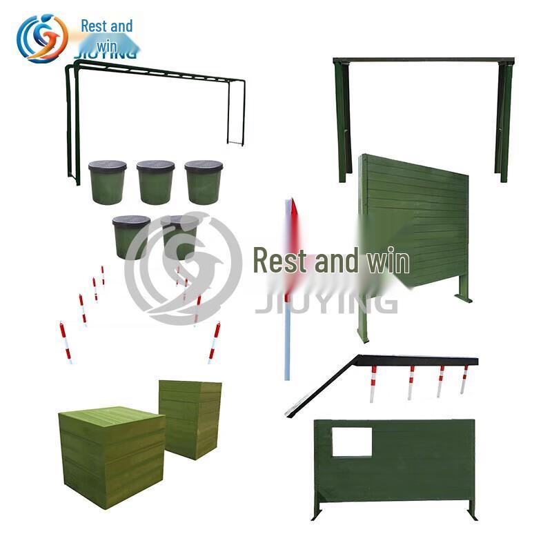 

9-Piece Ground-Buried 400M Obstacle Course Training Set