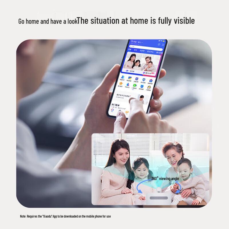 Xiaodu Smart Screen X7 with PTZ Camera CN plug (adapter included)