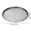 Pizza Baking Pan With Holes Round Carbon Steel Pizza Baking Pan With Holes Healthy Cooking Pan For Oven Home Kitchen Steel