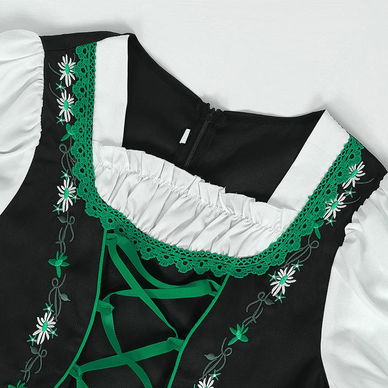 Munich Beer Festival Halloween Cosplay Embroidered Skirt Costume