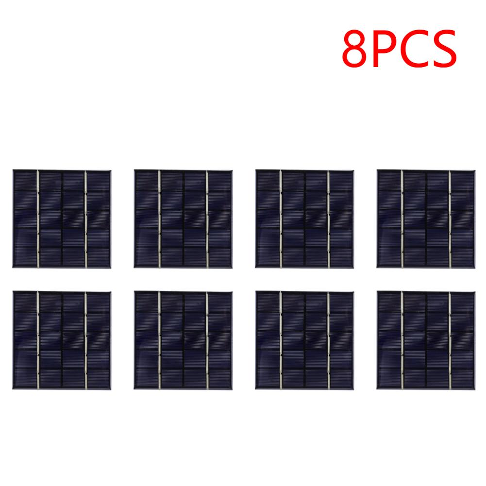 3W 5V Solar Cell Panel Solar Charging Panel Phone Power Bank for Solar Light for 3.7V Battery 3-5V Battery/Phone Charger