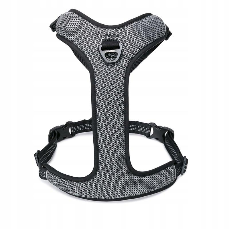 Czarne szelki guard dla psa easy walk truelove l
