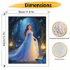 Disney Princess Oil Painting Hand Painting Coloring Painting Handmade Diy Home Decoration Gift