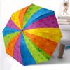 1pc Star Pattern Automatic Open/Close Umbrella, Umbrella with Cartoon Design, Portable Compact Umbrella for Men & Women, Good Holiday Gift Y