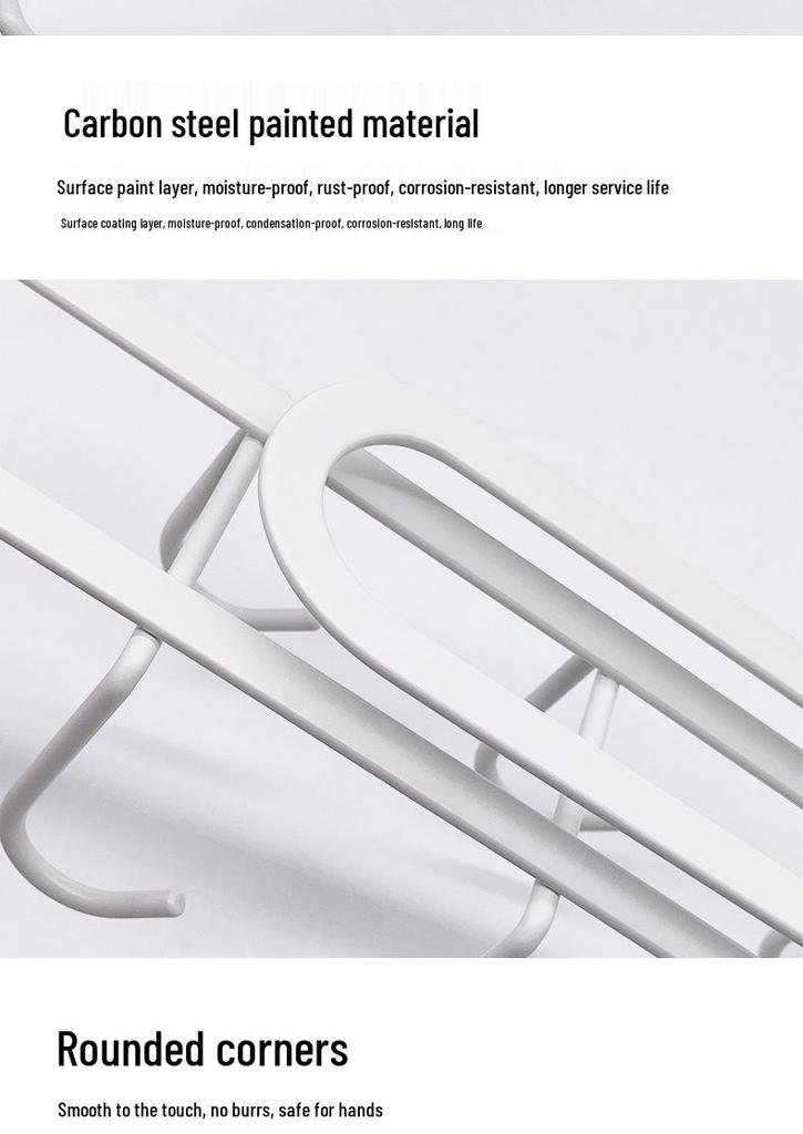 Wall-Mounted High-Grade Cup Storage Shelf: Coffee & Tea Cup Hanging Holder