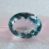 Natural Blue Topaz 58.23ct Oval Cut Certified Loose Gemstone