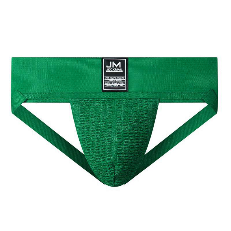 Jockstraps JOCKMAIL Brand 2.76-inch Wide Waistband Fashion Low Waist Sexy Men's Thong Underpants