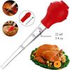 2Sets For Turkey Baster Tool Food Grade Baster Syringe Set For Cooking & Basting