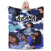 Aitanas Ocanas singer Blanket Velvet  Multifunction Super Soft Throw Blanket for Sofa Rug Piece