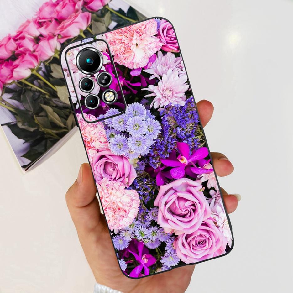 For Infinix Note 11 Pro Case X697 Cute Painted Back Cover Soft Silicone Phone Cases For Infinix Note 11 Note11 Pro Fundas Bumper