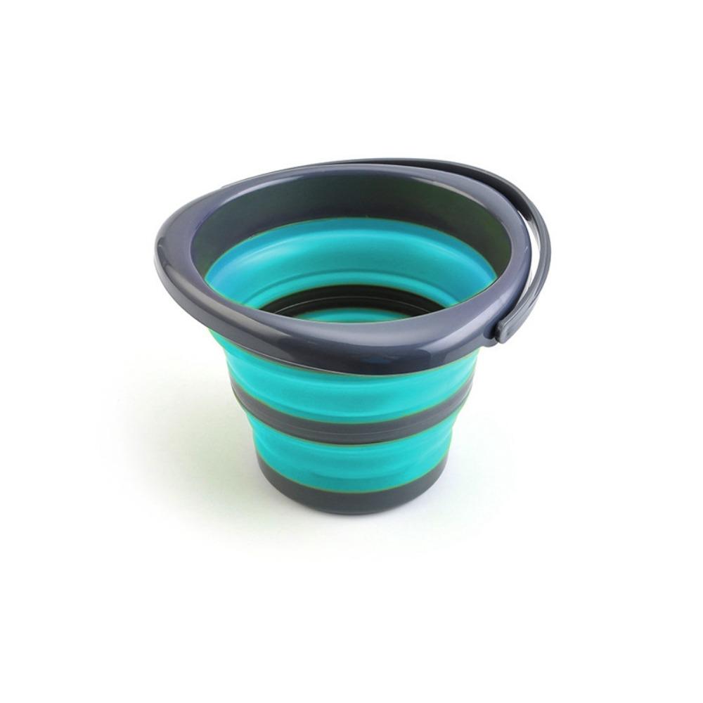 Portable Folding Water Bucket Thickened Collapsible Wash Basin Water Splashing Festival