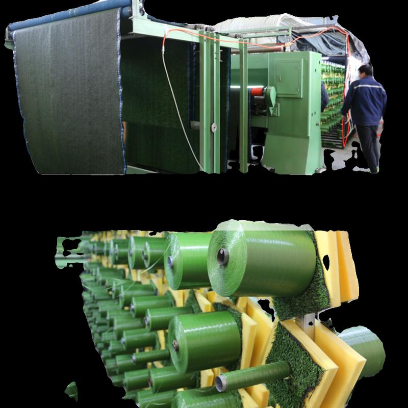 High-Quality Three-Color Artificial Grass Roll
