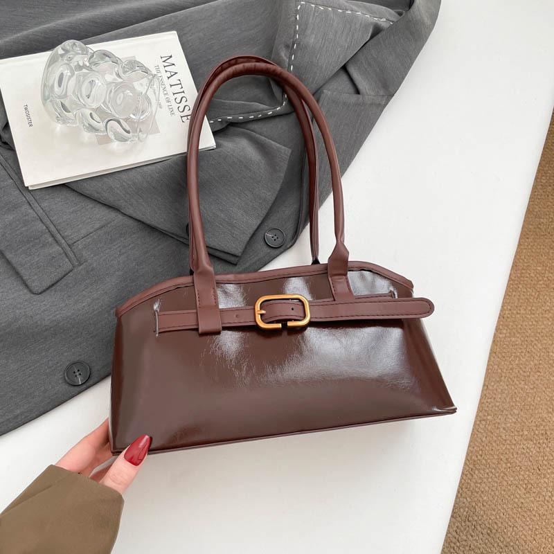 Niche Design Bag Women's Large-capacity New Autumn and Winter Retro Shoulder Underarm Bag Work Commuter Bag