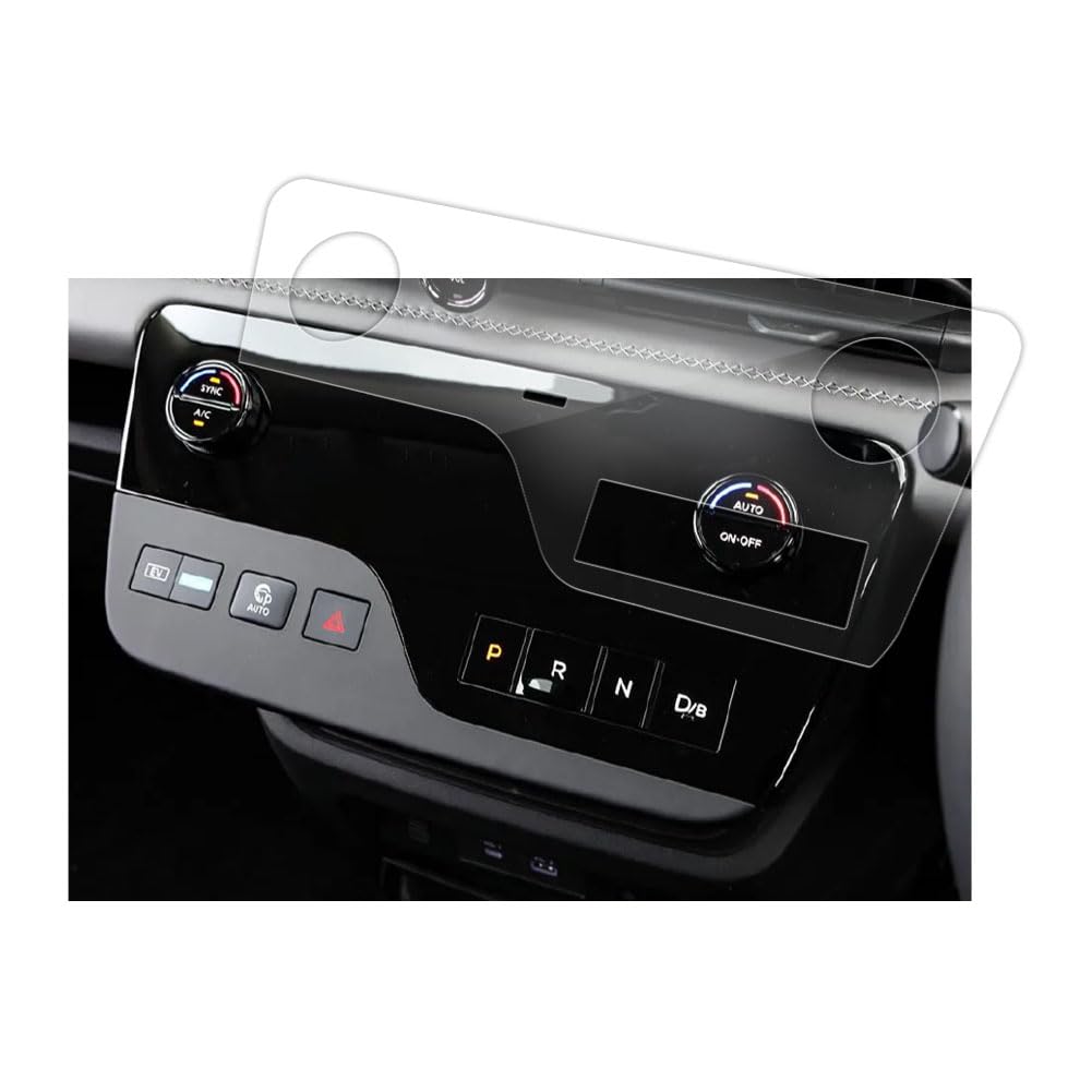 Media Cover Market New Nissan Serena C28 Type 2023 Air Conditioner Panel LCD Protective Film High Hardness 9H Clear Gloss