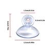 Pack of 40 Strong Mini Suction Hooks for Light Chain Featuring Easy Application High Durability Perfect Decors Solution