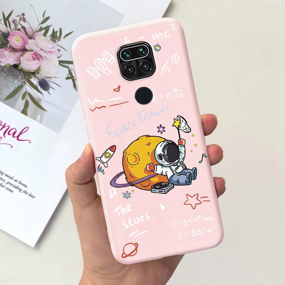 For Xiaomi Redmi Note 9 9s 9 Pro Max Cute Animals Cartoon Phone Case For Redmi Note9 9s 9Pro Candy Color Soft Silicon Back Cover