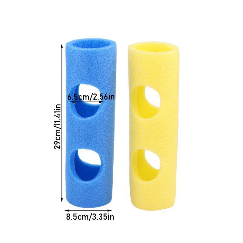 3Pcs Epe Training Aids Swimming Pool Noodle Connectors Swimming Stick Holed Kids' Swim Noodles Noodle Builder Connectors